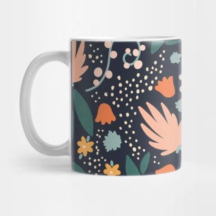 Garden with pink flowers Mug